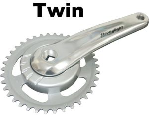 CRANKSTEL Z/S 38T SL TWIN ALM 95MM 170 ZI -3MM