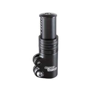 Ergotec stuurpen verlenger Ahead 1 1/8 zwart