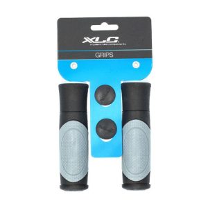 HANDVAT XLC ERGO 125MM ZW/GRY STEL GRG03