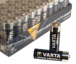 BATT VARTA PENLITE LR06 AA HIGH ENERGY DS A 40
