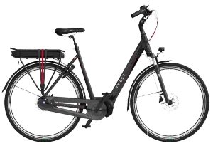 E1+ Elite D53 Matt Night Black / Red 2022