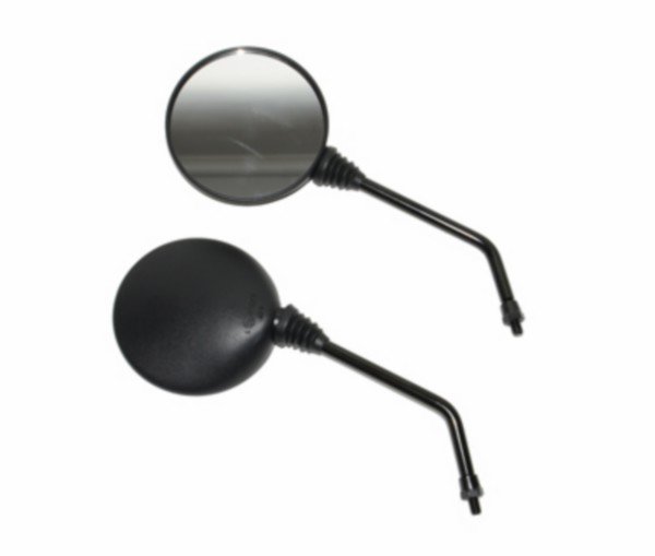 Spiegelset rond agi/agm/china4t/sco gy6 zwart DMP