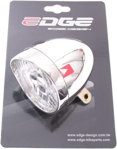 Koplamp Retro 3 led aan/uit - incl. batterijen -